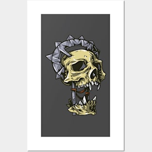 Skull Posters and Art